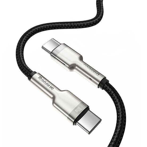 Baseus Cafule Series Metal Data USB-C / USB-C PD QC SCP 100W 5A 2 m cable - black 2
