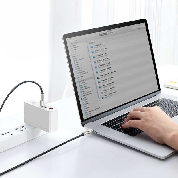 Baseus Cafule Series Metal Data USB-C / USB-C PD QC SCP 100W 5A 2 m cable - black 9