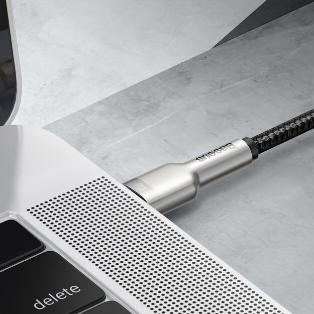 Baseus Cafule Series Metal Data USB-C / USB-C PD QC SCP 100W 5A 2 m cable - black 8