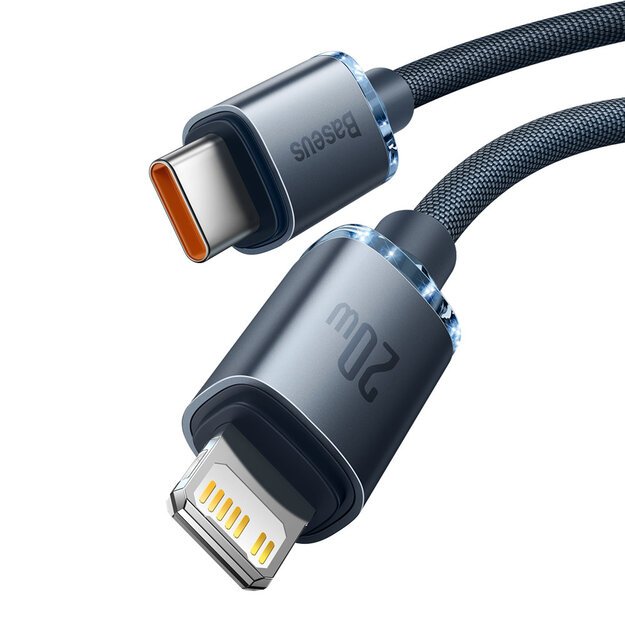 Baseus CAJY000301 Lightning - USB-C PD QC cable 20W 480Mb/s 2m - black 7