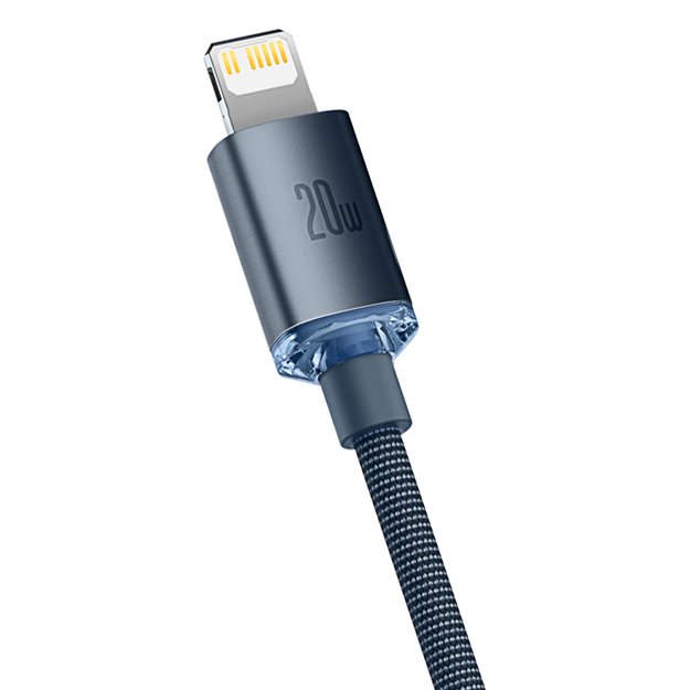 Baseus CAJY000301 Lightning - USB-C PD QC cable 20W 480Mb/s 2m - black 8