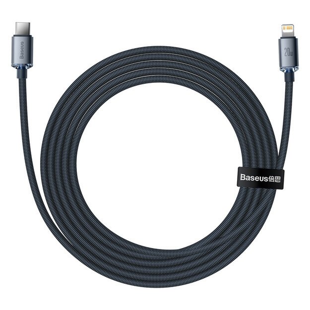 Baseus CAJY000301 Lightning - USB-C PD QC cable 20W 480Mb/s 2m - black 9