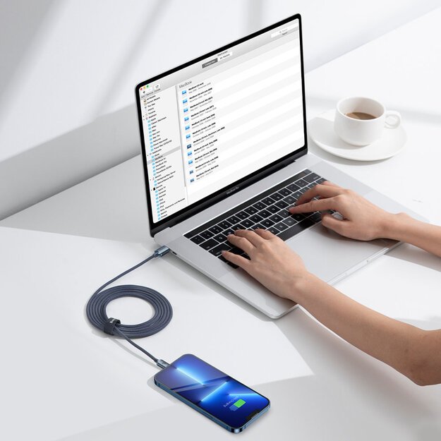 Baseus CAJY000301 Lightning - USB-C PD QC cable 20W 480Mb/s 2m - black 15