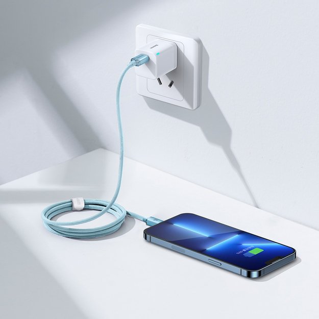 Baseus CAJY001303 Lightning - USB-C PD cable 20W 480Mb/s 1.2m - blue 7