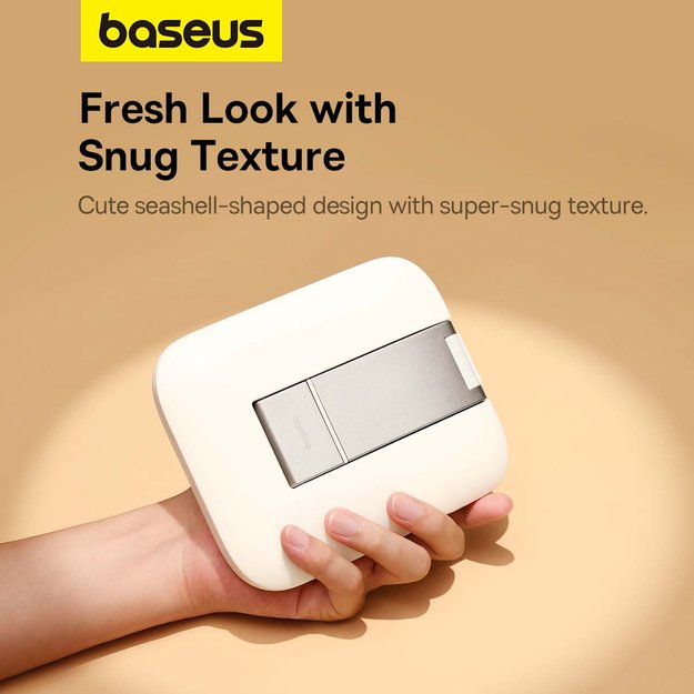 Baseus BS-HP009 Seashell Series foldable tablet stand - white 9