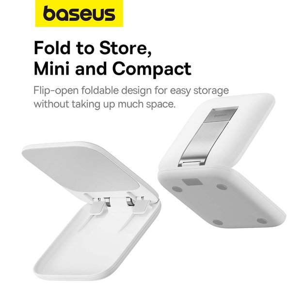 Baseus BS-HP009 Seashell Series foldable tablet stand - white 7
