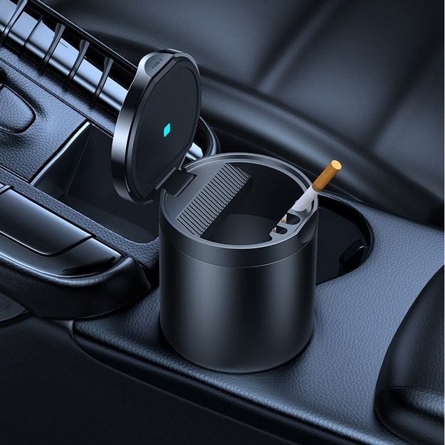 Baseus Premium 2 Series car ashtray - black 8