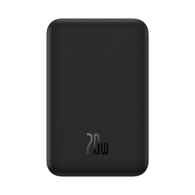 Baseus Magnetic Mini 20000 mAh 20W Powerbank - black + USB-C / USB-C cable 1