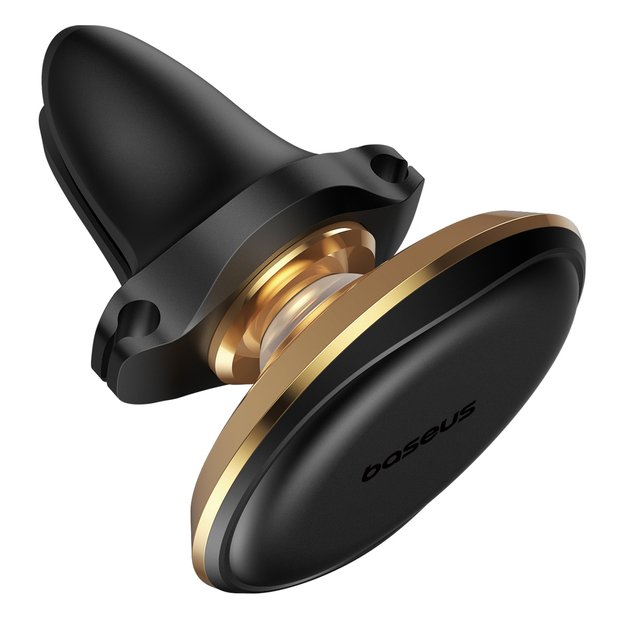 Baseus C40141201G13-00 Magnetic Car Air Vent Holder - Black and Gold 2