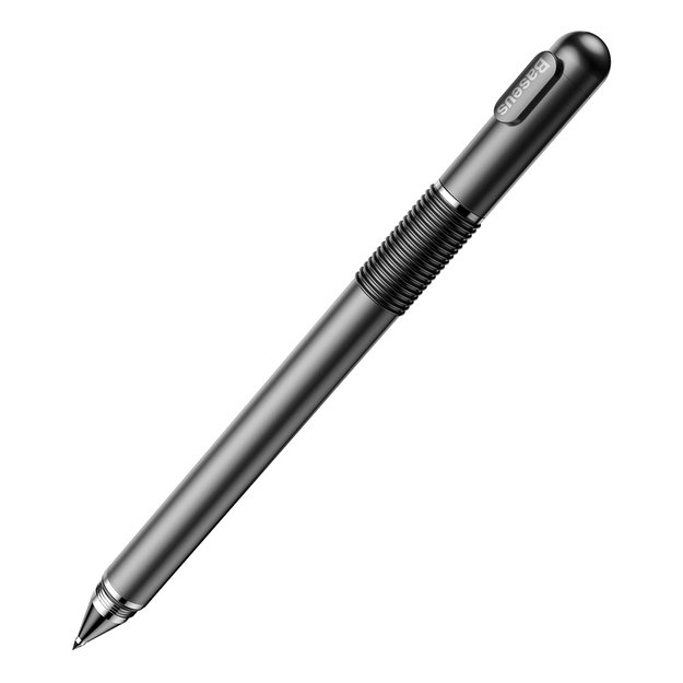 Baseus Golden Cudgel ACPCL-01 double-sided stylus for tablets, phones with gel pen - black 1