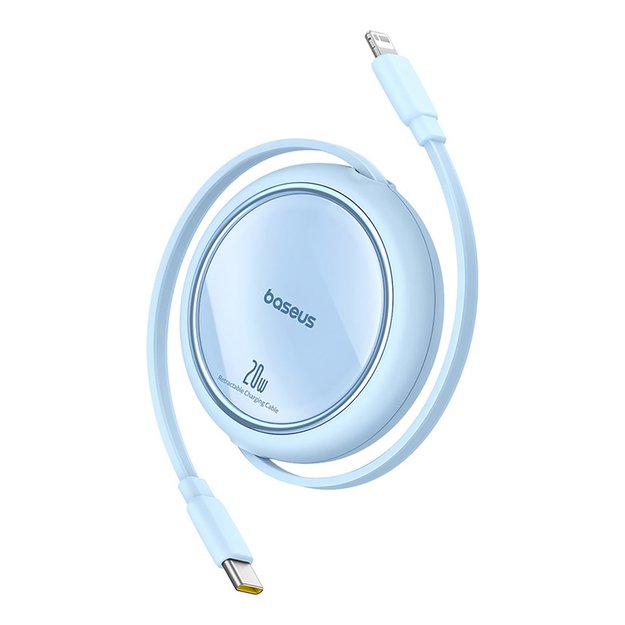 Baseus Free2Pull Cable Retractable USB-C / Lightning 20W 1m - Blue 2