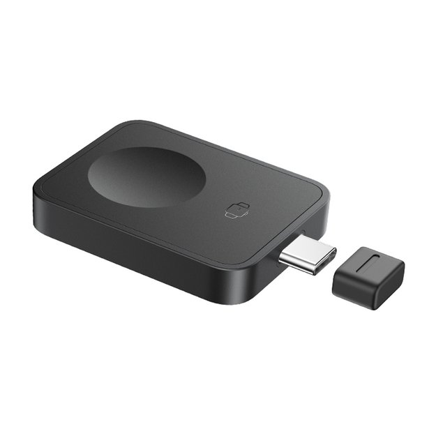 Baseus MagPro 2.5W Magnetic Inductive Charger for Apple Watch - Black 3