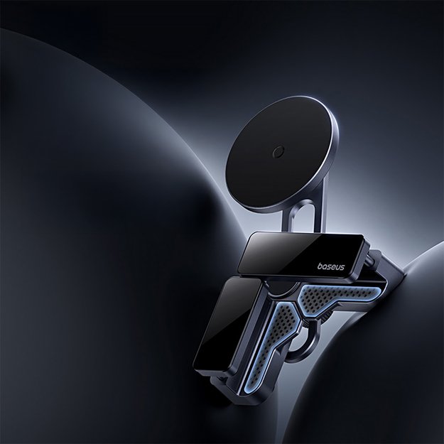 Baseus MaxView Magnetic Car Display Mount Holder - Gray 15