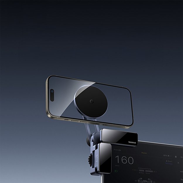 Baseus MaxView Magnetic Car Display Mount Holder - Gray 13