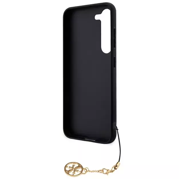 Guess 4G Charms Collection case for Samsung Galaxy A35 - black 13