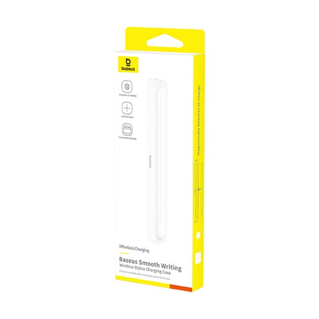 Baseus Smooth Writing Stylus Charging Case with Baseus Simple USB-C 3A Cable 30cm - White 1