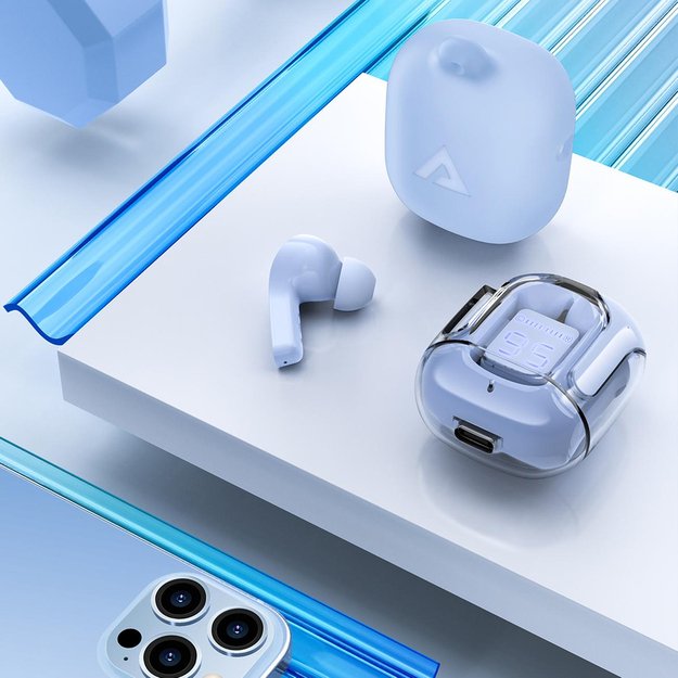 Acefast T6 TWS Bluetooth In-Ear Wireless Headphones - Light Blue 3