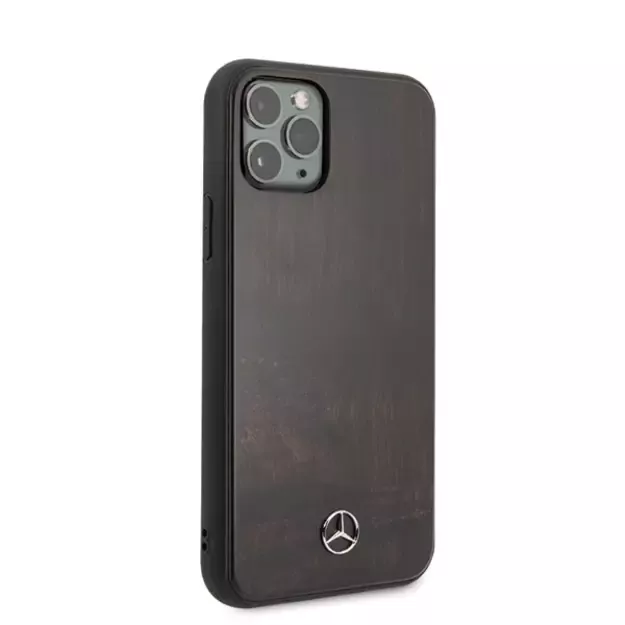 Mercedes Wood Line Rosewood case for iPhone 11 Pro - brown 4