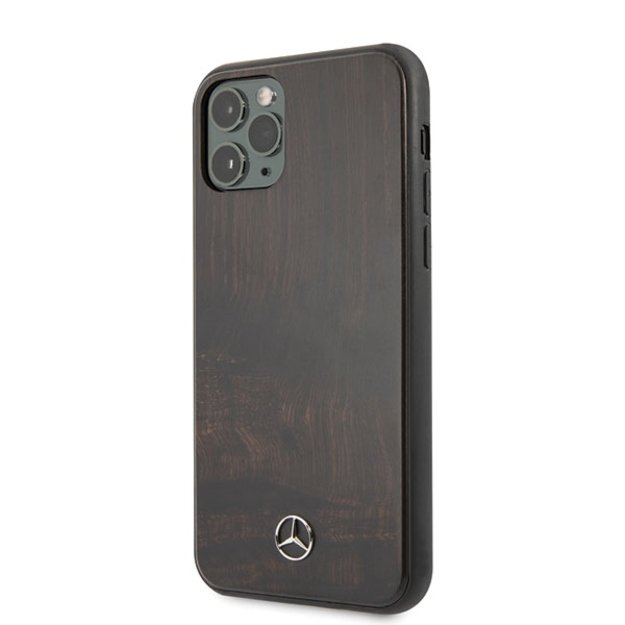 Mercedes Wood Line Rosewood case for iPhone 11 Pro - brown 9
