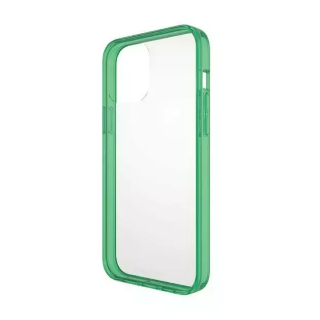 PanzerGlass ClearCase Antibacterial Military Grade Certified Case for iPhone 13 Pro Max - Transparent Green 8