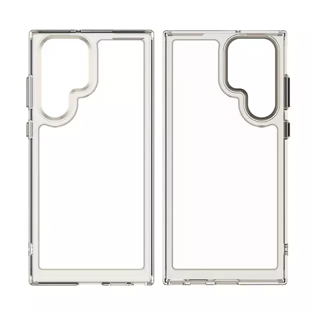 Outer Space Case Case for Samsung Galaxy S22 Ultra Hard Cover with Gel Frame Red 5