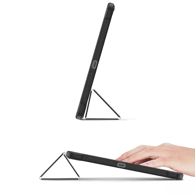 Dux Ducis Toby Armored Flip Smart Case for Oppo Pad with Stylus Holder Black 20
