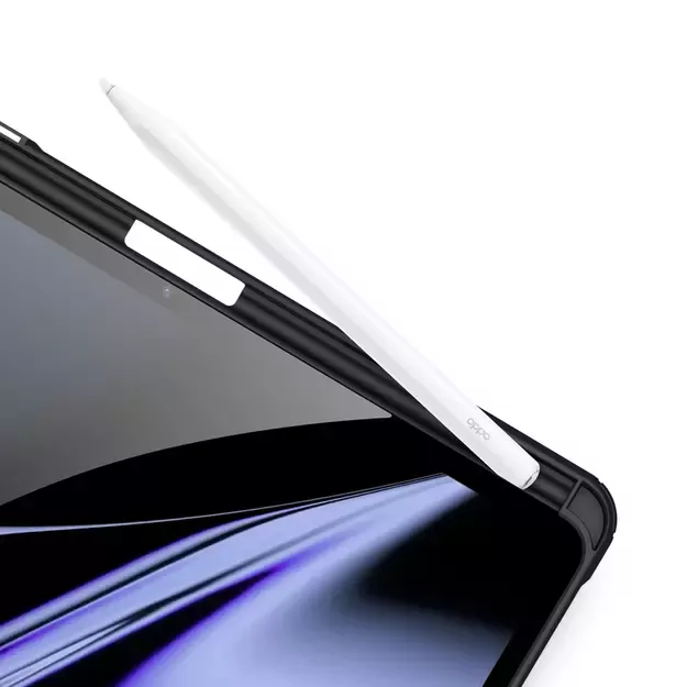 Dux Ducis Toby Armored Flip Smart Case for Oppo Pad with Stylus Holder Black 7