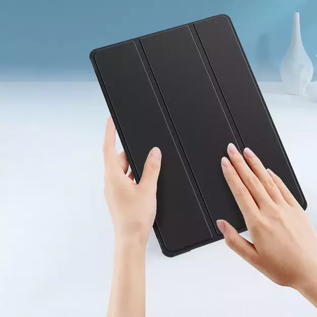 Dux Ducis Toby Armored Flip Smart Case for Oppo Pad with Stylus Holder Black 16