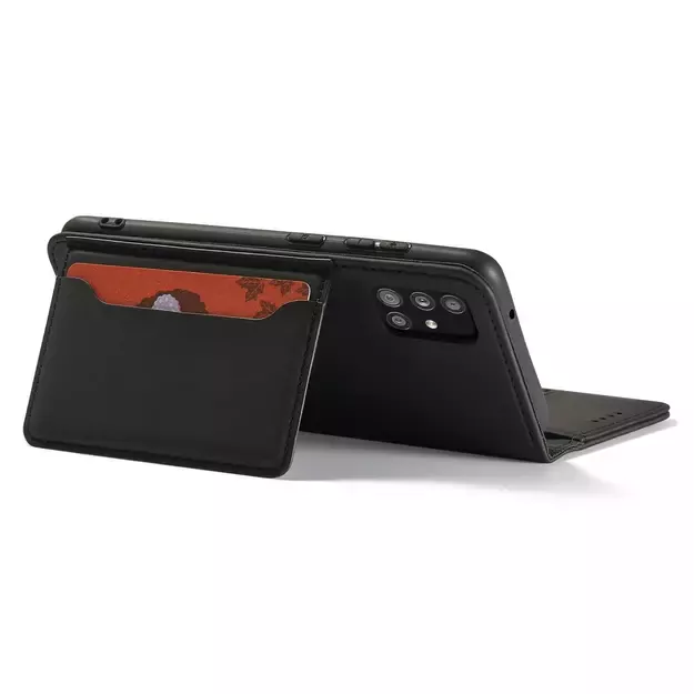Magnet Card Case for Xiaomi Redmi Note 11 Pouch Card Wallet Card Holder Black 11