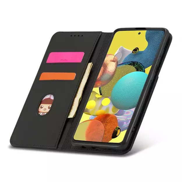Magnet Card Case for Xiaomi Redmi Note 11 Pouch Card Wallet Card Holder Black 13