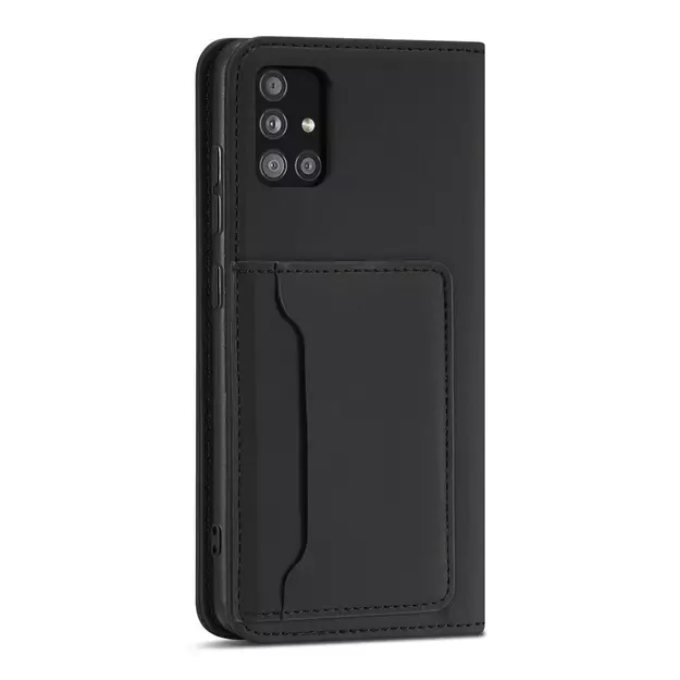 Magnet Card Case for Xiaomi Redmi Note 11 Pouch Card Wallet Card Holder Black 5