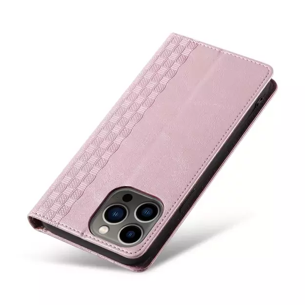 Magnet Strap Case Case for iPhone 13 Pro Max Pouch Wallet + Mini Lanyard Pendant Pink 8