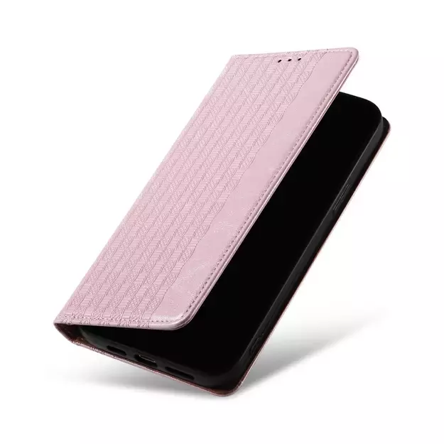 Magnet Strap Case Case for iPhone 13 Pro Max Pouch Wallet + Mini Lanyard Pendant Pink 7