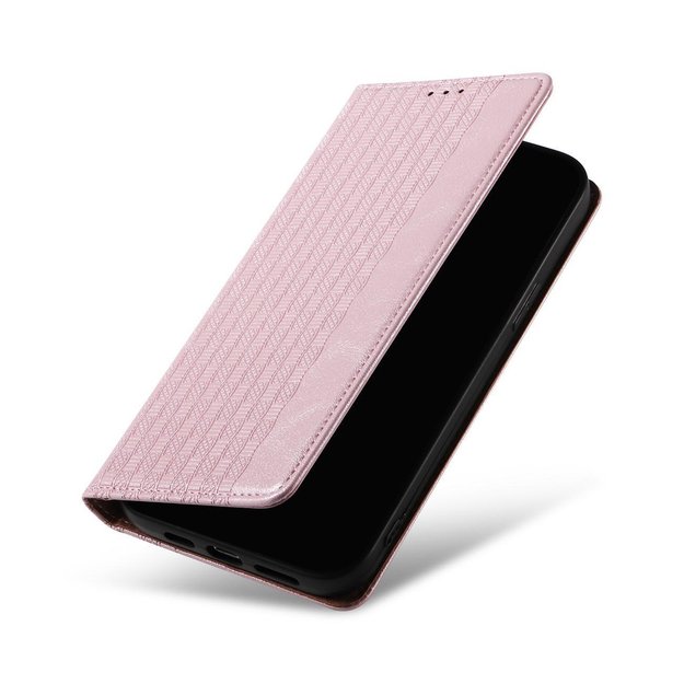 Magnet Strap Case Case for iPhone 13 Pro Max Pouch Wallet + Mini Lanyard Pendant Pink 19