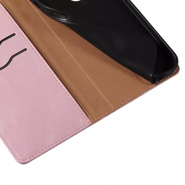 Magnet Strap Case Case for Samsung Galaxy S22 + (S22 Plus) Pouch Wallet + Mini Lanyard Pendant Pink 22