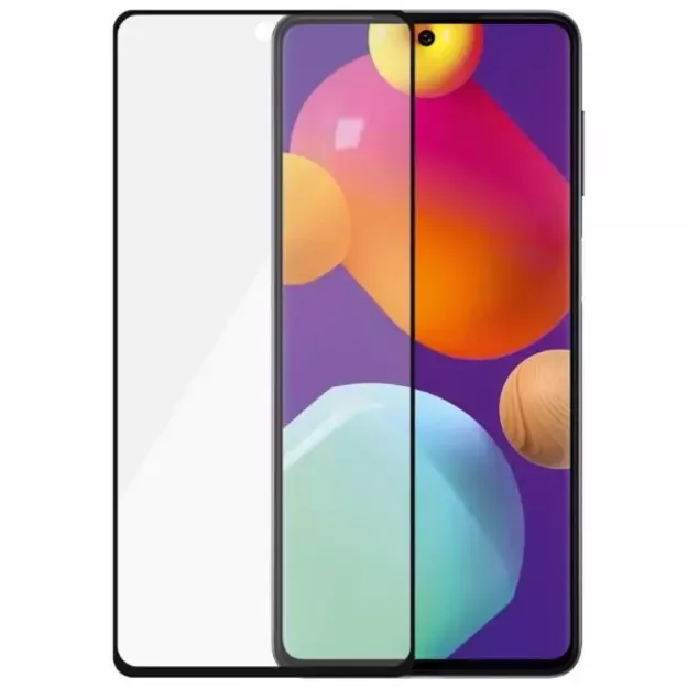 PanzerGlass E2E Regular tempered glass for Samsung Galaxy M53 - with black frame 3
