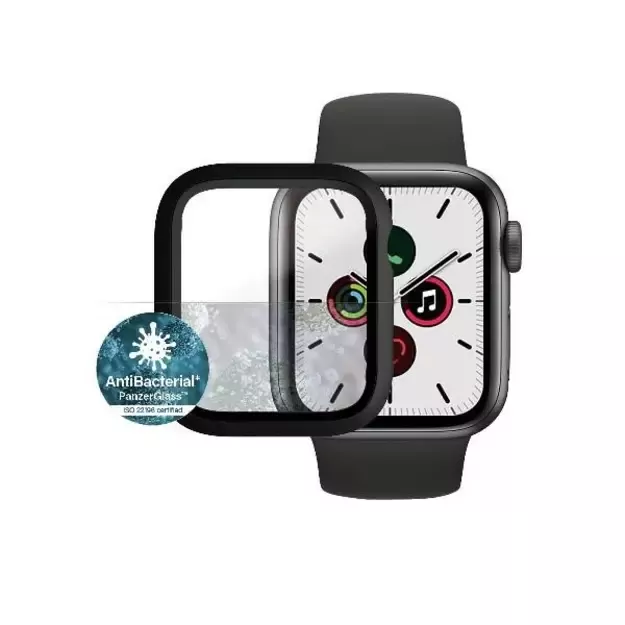 PanzerGlass Full Body Case for Apple Watch 4/5/6/SE 40mm - Black 1