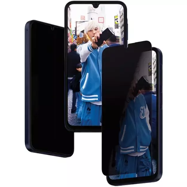 PanzerGlass Ultra-Wide Fit Privacy Tempered Glass with Positioner for Samsung Galaxy A15 / A15 5G 4