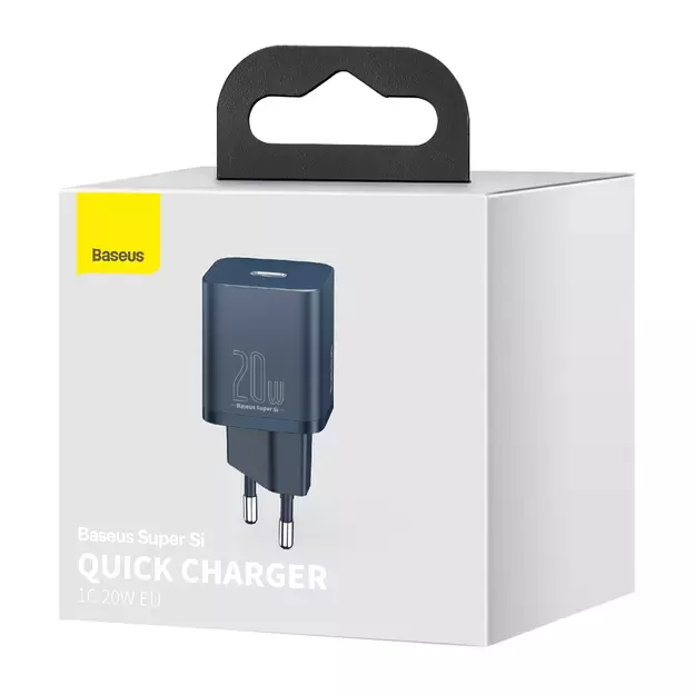 Baseus Super Si 1C fast charger USB Type C 20 W Power Delivery blue (CCSUP-B03) 4