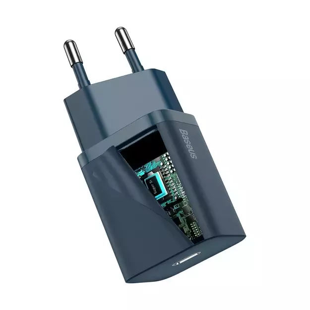 Baseus Super Si 1C fast charger USB Type C 20 W Power Delivery blue (CCSUP-B03) 3