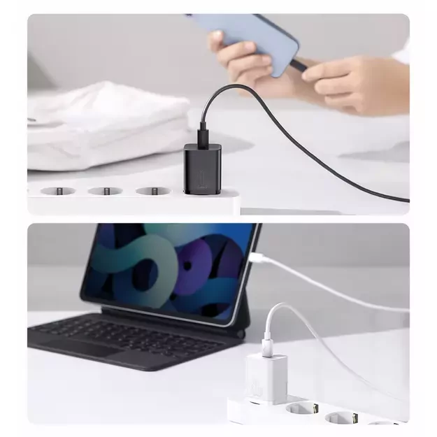 Baseus Super Si 1C fast charger USB Type C 20 W Power Delivery blue (CCSUP-B03) 16
