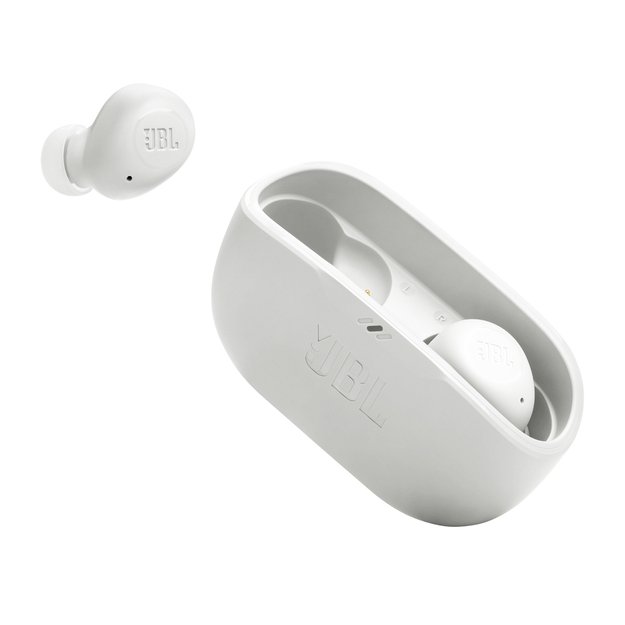 JBL Wave Buds In-Ear Headphones - White 4
