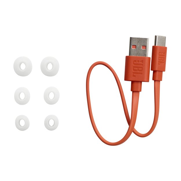 JBL Wave Buds In-Ear Headphones - White 9