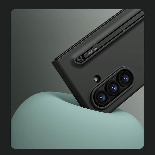 Etui Nillkin Flex Pure Fold na Samsung Galaxy Z Fold 7 z miejscem na S Pen - czarne 8