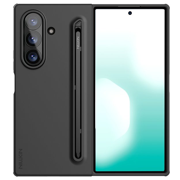 Etui Nillkin Flex Pure Fold na Samsung Galaxy Z Fold 7 z miejscem na S Pen - czarne