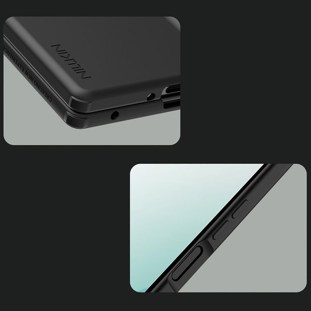 Etui Nillkin Flex Pure Fold na Samsung Galaxy Z Fold 7 z miejscem na S Pen - czarne 9