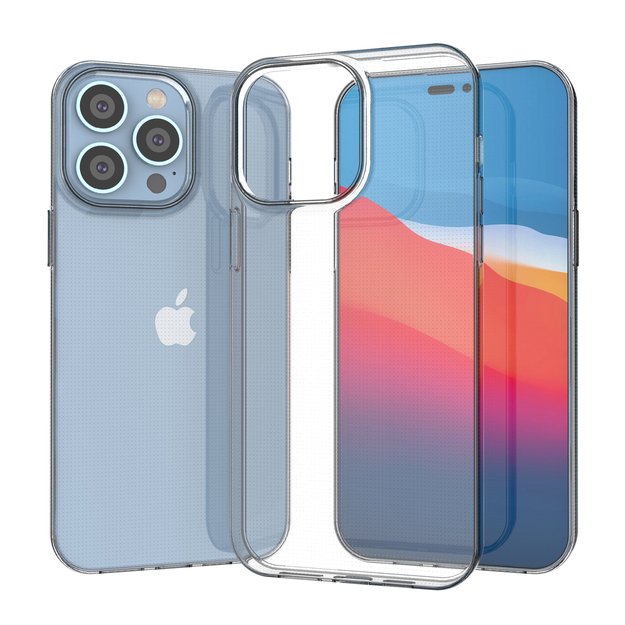 Ultra Clear 0.5mm iPhone 14 Pro Max cover gel transparent 10