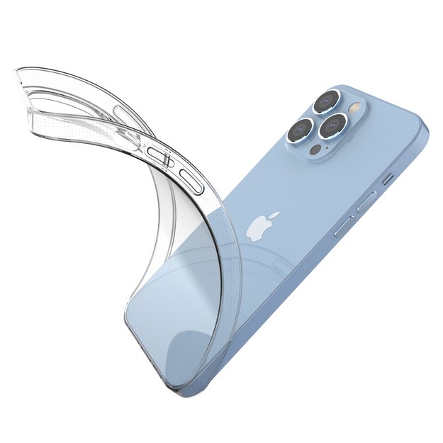 Ultra Clear 0.5mm iPhone 14 Pro Max cover gel transparent 14