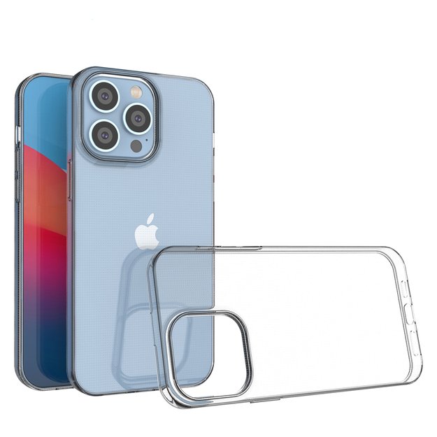 Ultra Clear 0.5mm iPhone 14 Pro Max cover gel transparent 8
