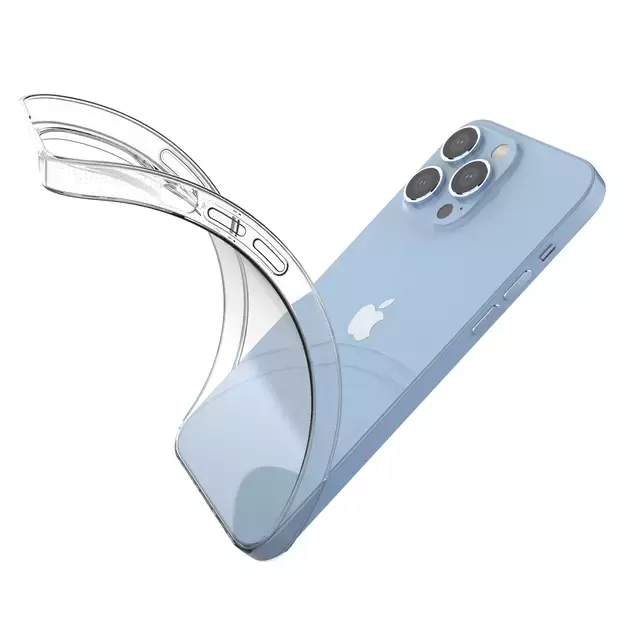 Ultra Clear 0.5mm iPhone 14 Pro Max cover gel transparent 7